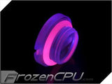 Bitspower G1/4" Low Profile Acrylic Stop Plug w/ UV Purple O-Ring (BP-ACSTIII-UVPL) - Digital Outpost LLC