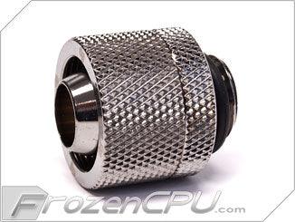 Bitspower G1/4 Thread 3/8" ID x 5/8" OD Compression Fitting - Black Sparkle (BP-BSCPF-CC3U) - Digital Outpost LLC