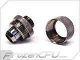 Bitspower G1/4 Thread 3/8" ID x 5/8" OD Compression Fitting - Black Sparkle (BP-BSCPF-CC3U) - Digital Outpost LLC