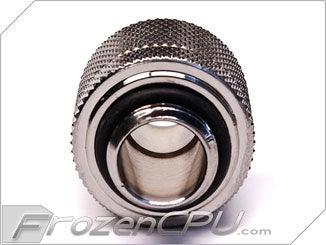 Bitspower G1/4 Thread 3/8" ID x 5/8" OD Compression Fitting - Black Sparkle (BP-BSCPF-CC3U) - Digital Outpost LLC