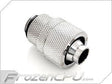 Bitspower G1/4 Thread 7/16" ID x 5/8" OD Rotary Compression Fitting - Silver (BP-RCPF-CC6) - Digital Outpost LLC