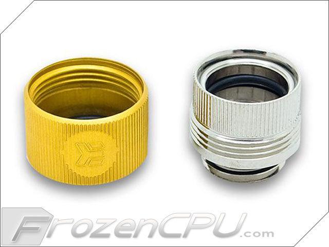 EK G1/4 12mm Solid Tube Compression Fitting - Gold ( EK-HDC Fitting 12mm G1/4 - Gold) - Digital Outpost LLC