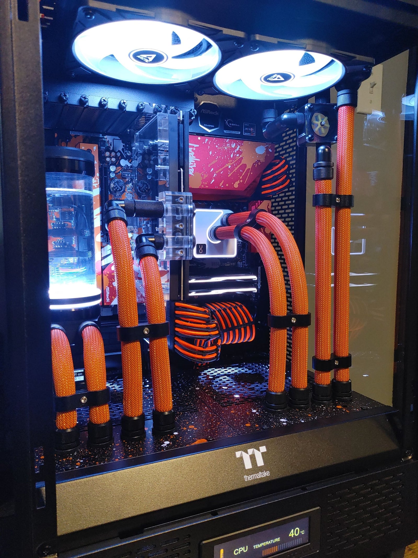 Orange Themed PC