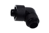 Alphacool Eiszapfen 16/10mm Compression Fitting 90° rotatable G1/4 - Deep Black