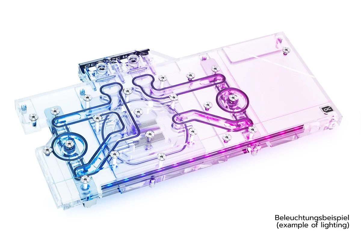 Alphacool Eisblock Aurora Acryl GPX-N RTX 3090/3080 TI HOF with Backplate