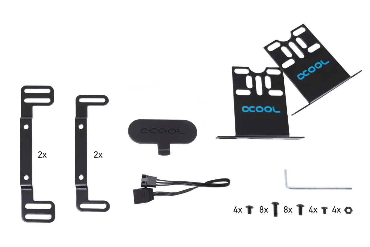 Alphacool Core 100 Aurora D5/VPP Reservoir acetal/acrylic with VPP655 PWM pump