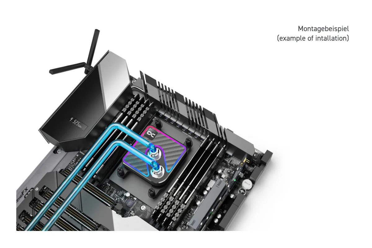 Alphacool Core 1 Aurora Carbon