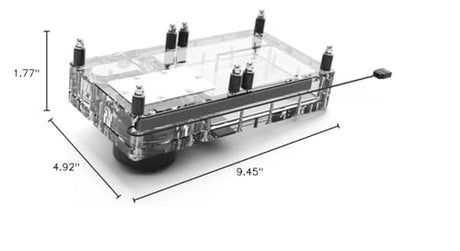 Alphacool Flat Reservoir 240 with VPP Apex Pump