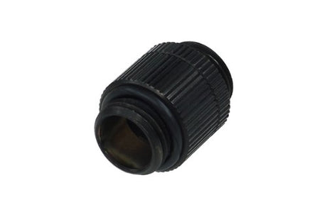 Alphacool G1/4 Male to Male Extender Fitting, Rotary, Deep Black - 4 Pack