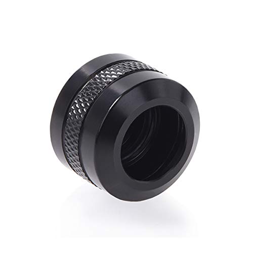 Alphacool HardTube Fitting, 13mm OD, Black, 12-Pack