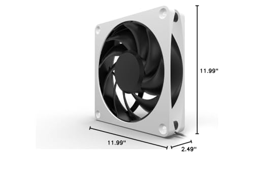 Alphacool Apex Metal Fan - PC Case Fan (White)