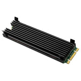 Thermal Grizzly NVMe M.2 SSD Cooler with 2X Matching Minus Pad 8 Thermal Pads - Best Cooling Solution for Samsung, Kingston, ADATA