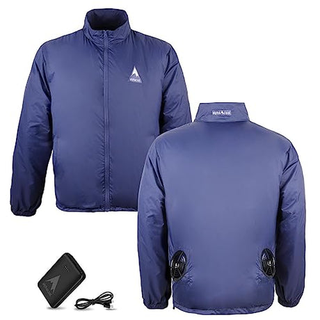 AlphaCool Fan Jacket with 2 Fans & 10000mAh Battery Pack