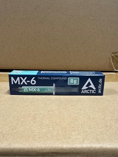 Arctic MX-6 High-Conductivity Thermal Paste - Best for CPUs, Consoles & Overclocking Performance