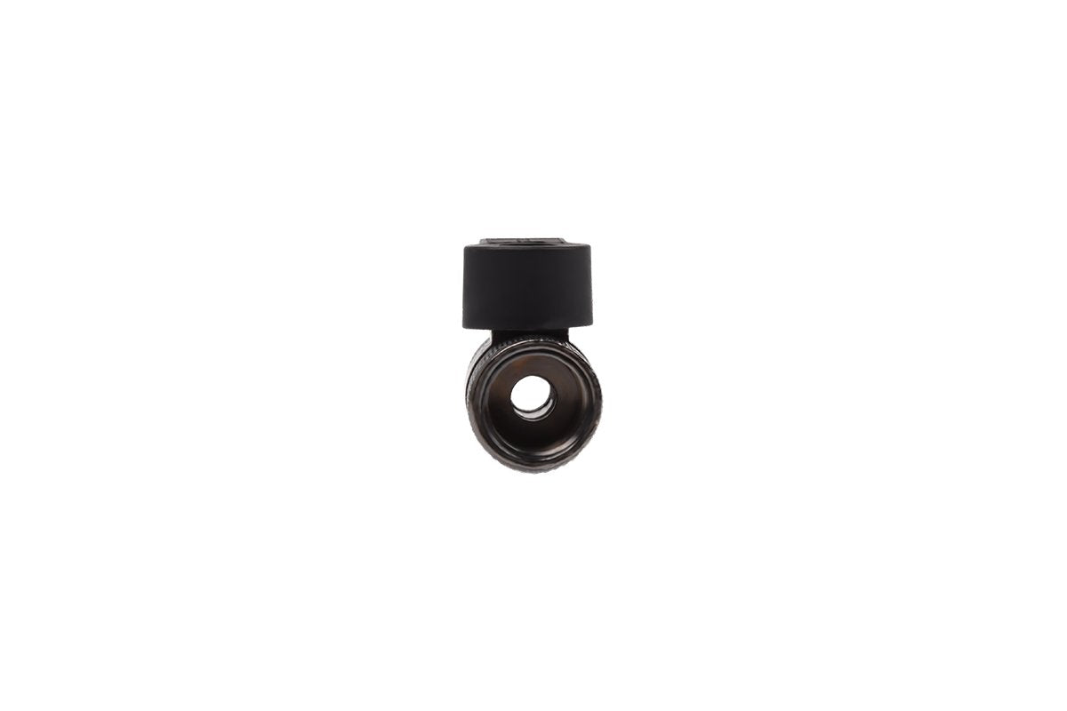 Alphacool 2-Way Ball Valve - Black Nickel Fittings