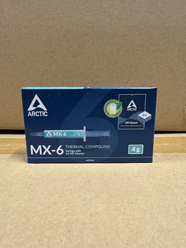 Arctic MX-6 Thermal Paste for CPUs - Non-Conductive Compound, 4 g