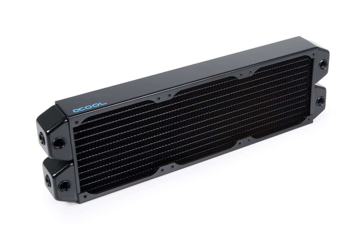 Alphacool Copper Dual-Flow Radiator 360, 120mm x 3, Black