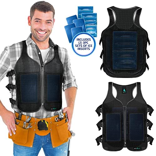 AlphaCool Cooling Vest with Ice Packs - 2 Sets