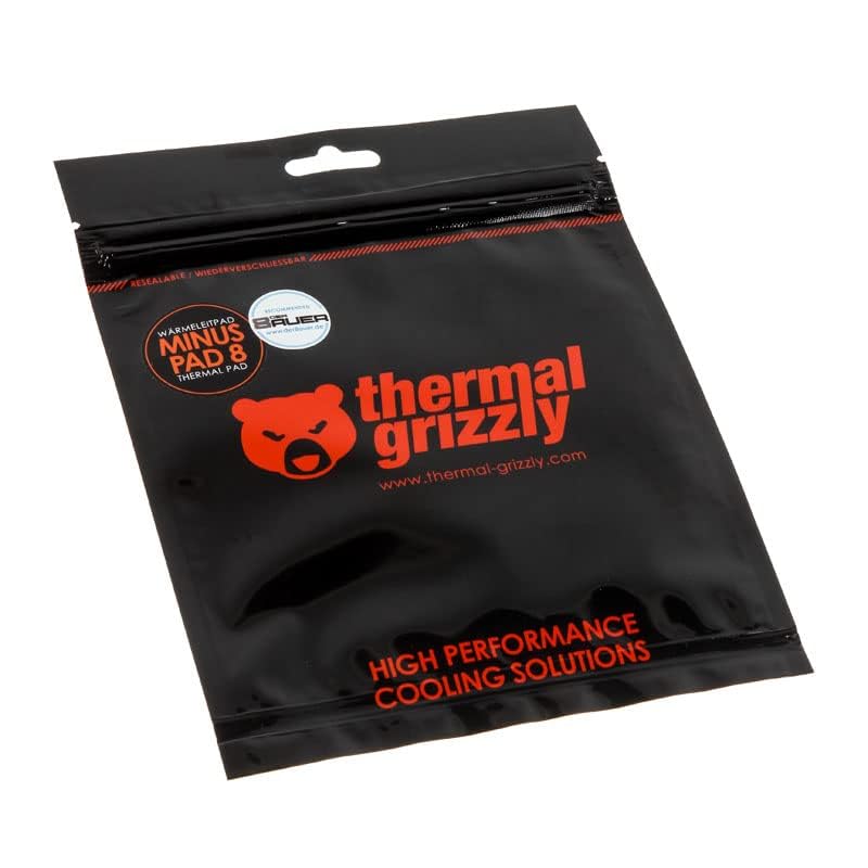 Thermal Grizzly Minus Pad 8 High-Performance Thermal Pad 120x20x1mm - 2 Pack