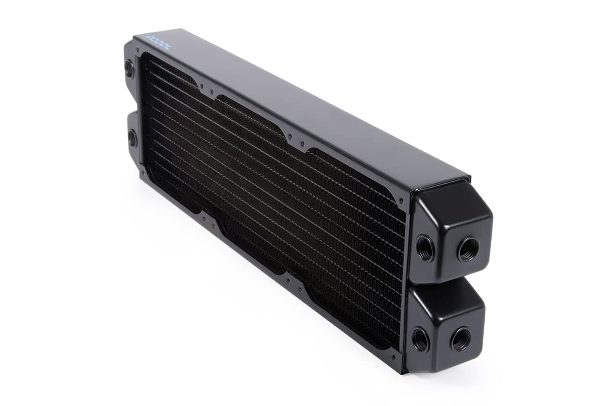 Alphacool Copper Dual-Flow Radiator 360, 120mm x 3, Black