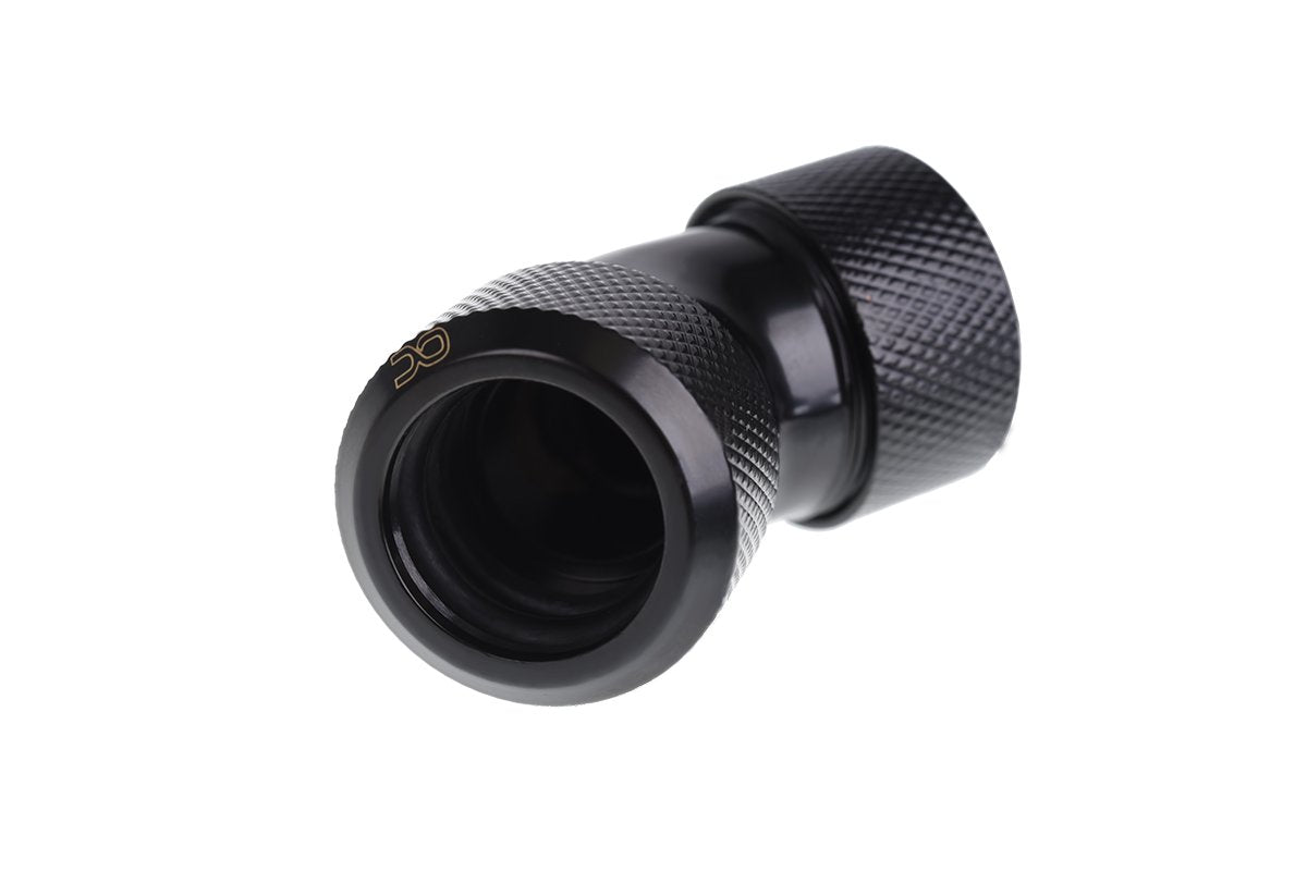 Alphacool 16mm HardTube L-Connector - Black