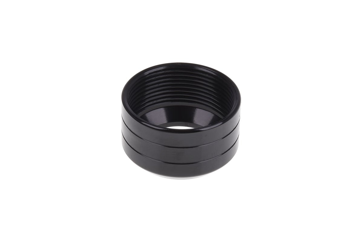 Alphacool 16mm HardTube Union Nut Pack - Black Fittings