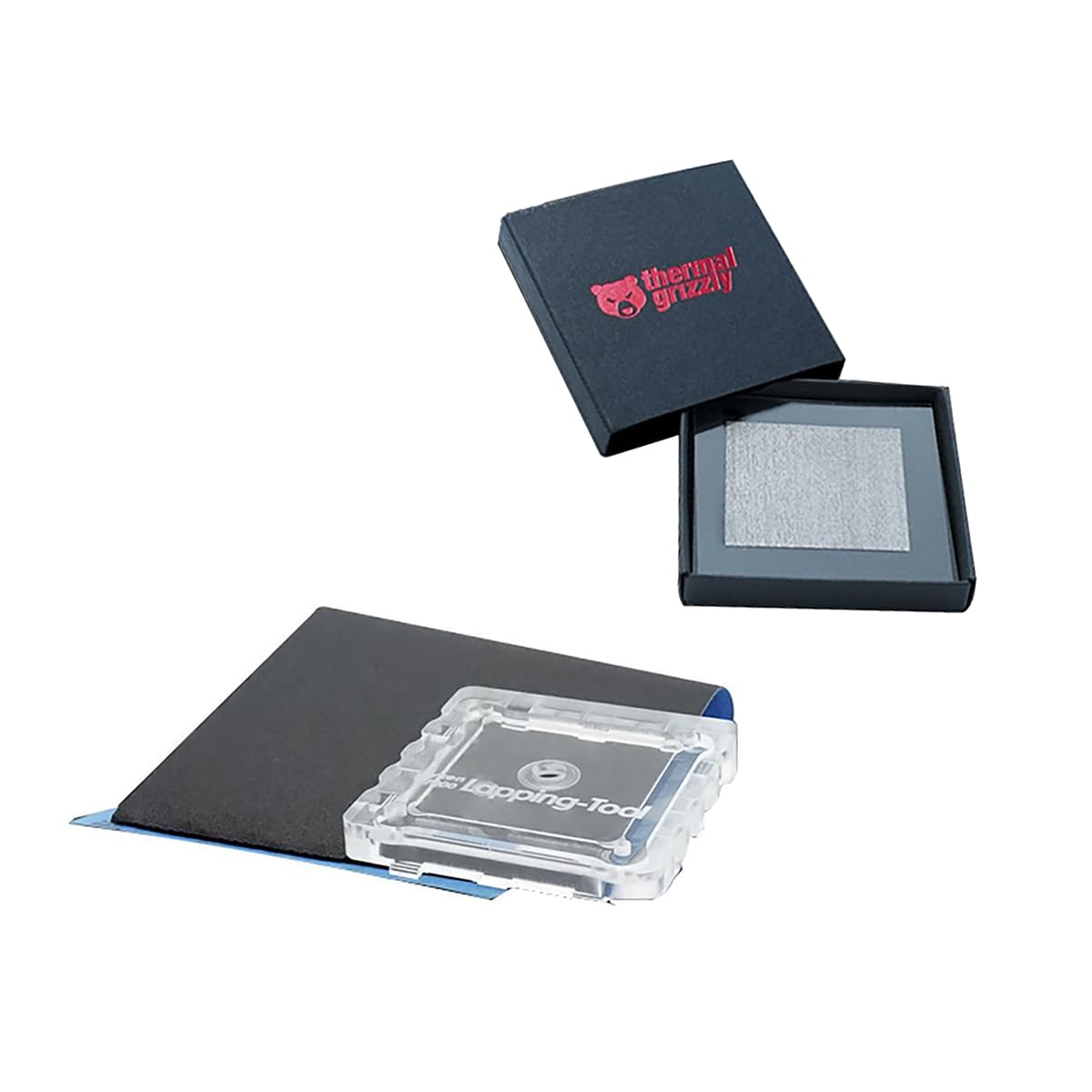 Thermal Grizzly Ryzen 7000 Bundle: Lapping Tool & KryoSheet Thermal Pad - 33x33mm TR-99072-99083

Boost Your Ryzen 7000 With High-Performance CPU Lapping Tool & Thermal Pad

Enhance Cooling with KryoSheet Thermal Pad - 33x33mm for Ryzen 7000 CPUs