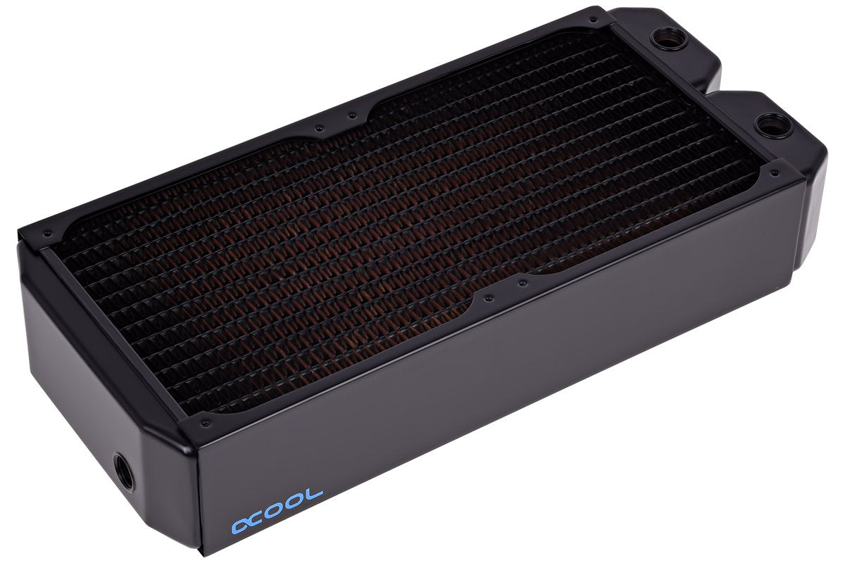 Alphacool Copper Radiator, 240mm, Dual Fan Black