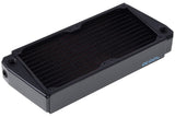 Alphacool XT45 Copper Radiator, 240mm, Dual Fan, Black