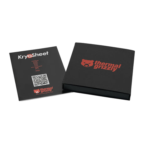 Thermal Grizzly KryoSheet 68x51mm Thermal Pad - High-Performance 2-Pack for CPUs and GPUs