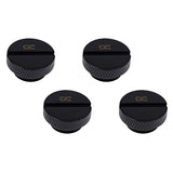 Alphacool Black Plug Set (4-Pack)