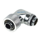 Alphacool 90° Compression Fitting - Chrome Cooler