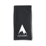 AlphaCool Mesh Instant Cooling Towel for Neck and Face, Cold Towel for Hot Weather, Sports, Gym, Camping, Travel Charcoal Grey