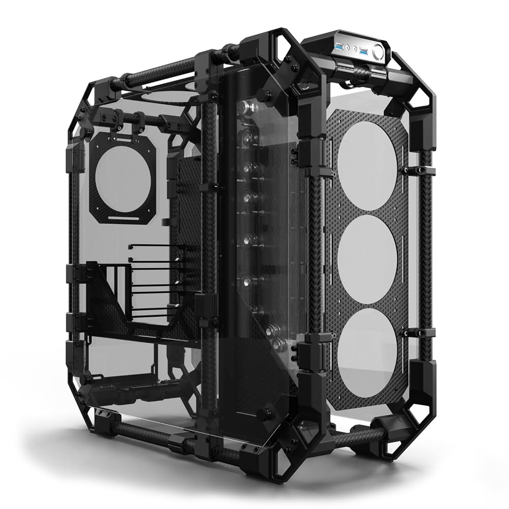 Alphacool Apex Pro Skeleton Carbon Case