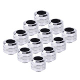 Alphacool Eiszapfen PRO HardTube G1/4" Fitting, 16mm OD, Chrome, 12-pack