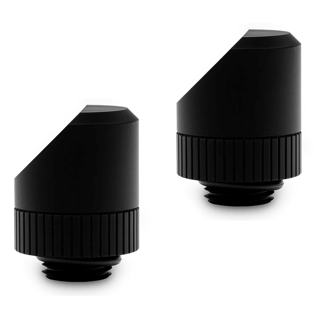 EKWB Torque 45 Degree Rotary Fitting - Black (2-pack)