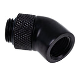 Alphacool 45 Deg Rotary Extender, Black