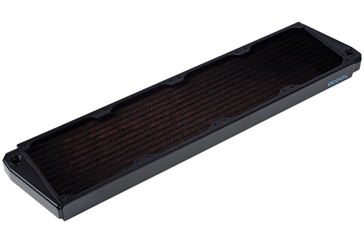 Alphacool NexXxos ST30 Full Copper X-Flow Radiator480, 120mm x 4, Quad Fan, Black