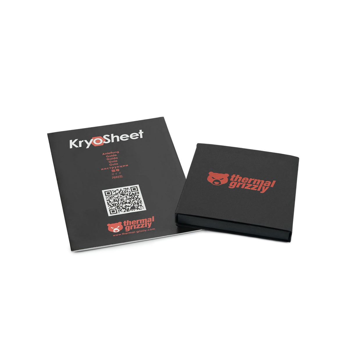 Thermal Grizzly - KryoSheet (38x38x0,2mm) Graphene Thermal Pad - Highest Thermal Conductivity - Alternative for High Performance Thermal Paste - CPU/GPU/PS4/PS5/Xbox - Best 38x38mm Graphene Thermal Pad for Gaming Consoles