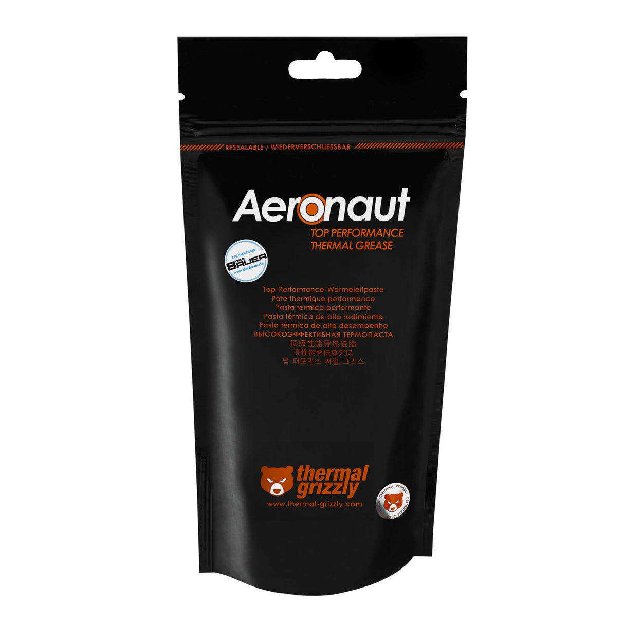 Thermal Grizzly Aeronaut 7.8g - High-Performance Thermal Paste for CPU/GPU - Ideal Entry-Level Thermal Grease for PS5/PS4 & Xbox - Compatible with Most Cooling Solutions