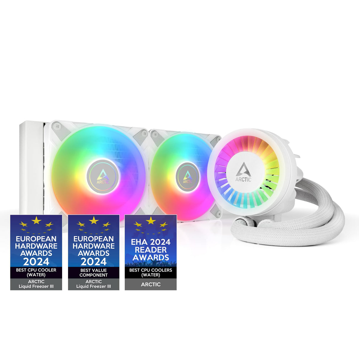 ARCTIC Liquid Freezer III 240 A-RGB CPU Cooler - White