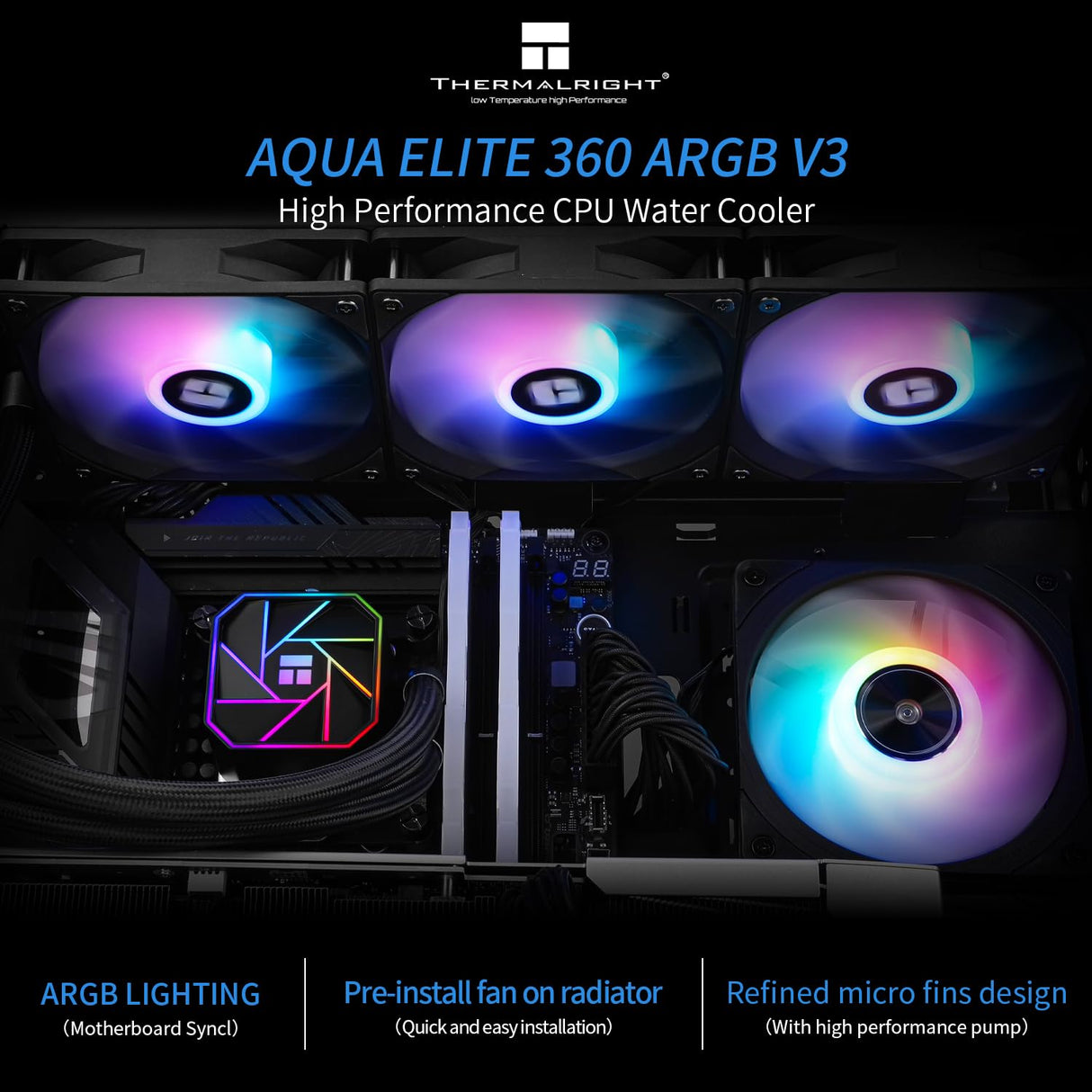 Thermalright Aqua Elite 360 V3 Liquid CPU Cooler