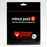 Thermal Grizzly Minus Pad 8 - High-Performance Thermal Interface Material (100x100x1.5mm) for CPUs and GPUs - Buy Online for Premium PC Cooling