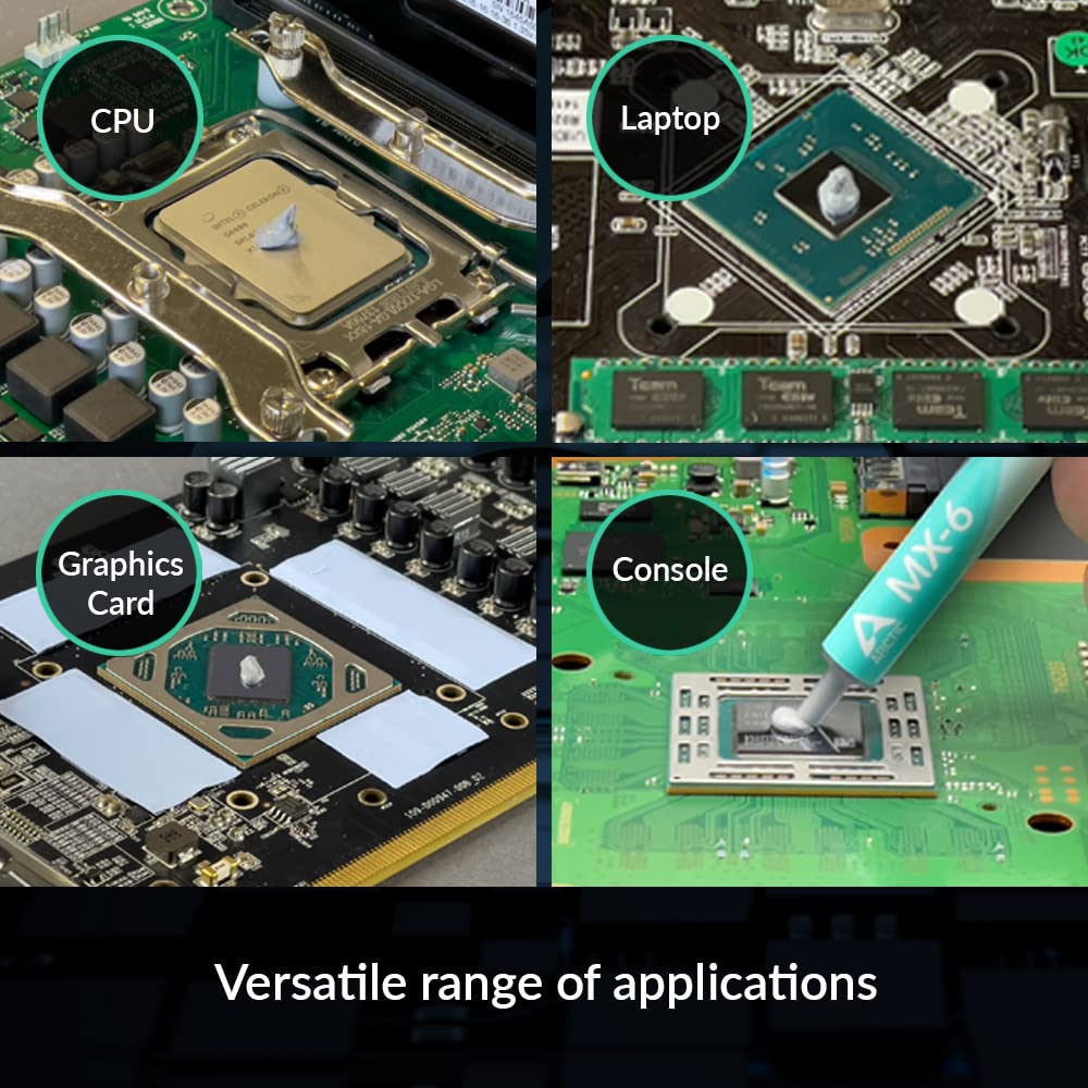 Arctic MX-6 Thermal Paste for CPUs - Non-Conductive Compound, 4 g