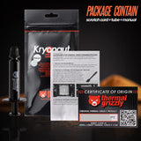 Thermal Grizzly Kryonaut High Performance CPU Thermal Paste - Top Choice for Gaming PCs, GPUs, Processors, Consoles - Thermal Grease 1g Combo