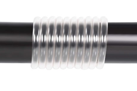 Alphacool Clear Flexible Tubing & Compression Fittings Bundle, Chrome