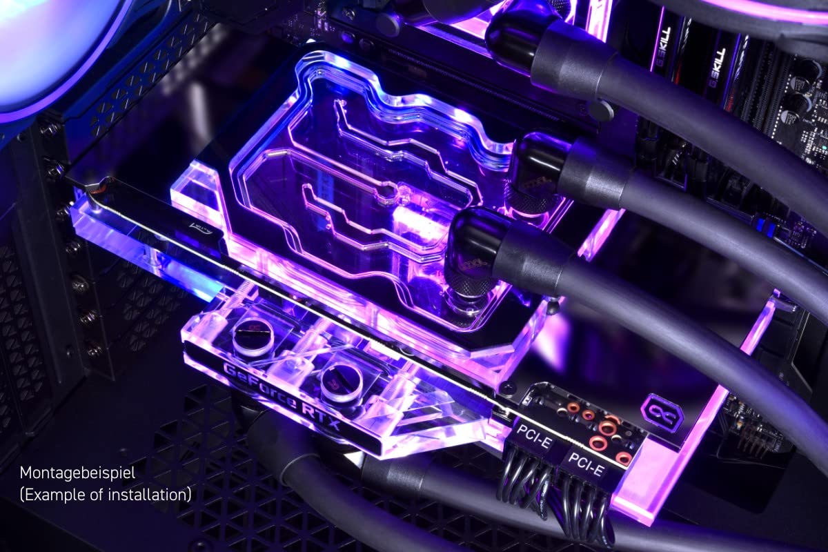 Alphacool Eisblock Aurora Acryl GPX-N RTX 3090/3080 FTW3 Active Backplate (13043)