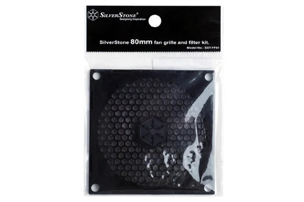 Silverstone Fan Grill and Filter Kit SST-FF81B 80mm