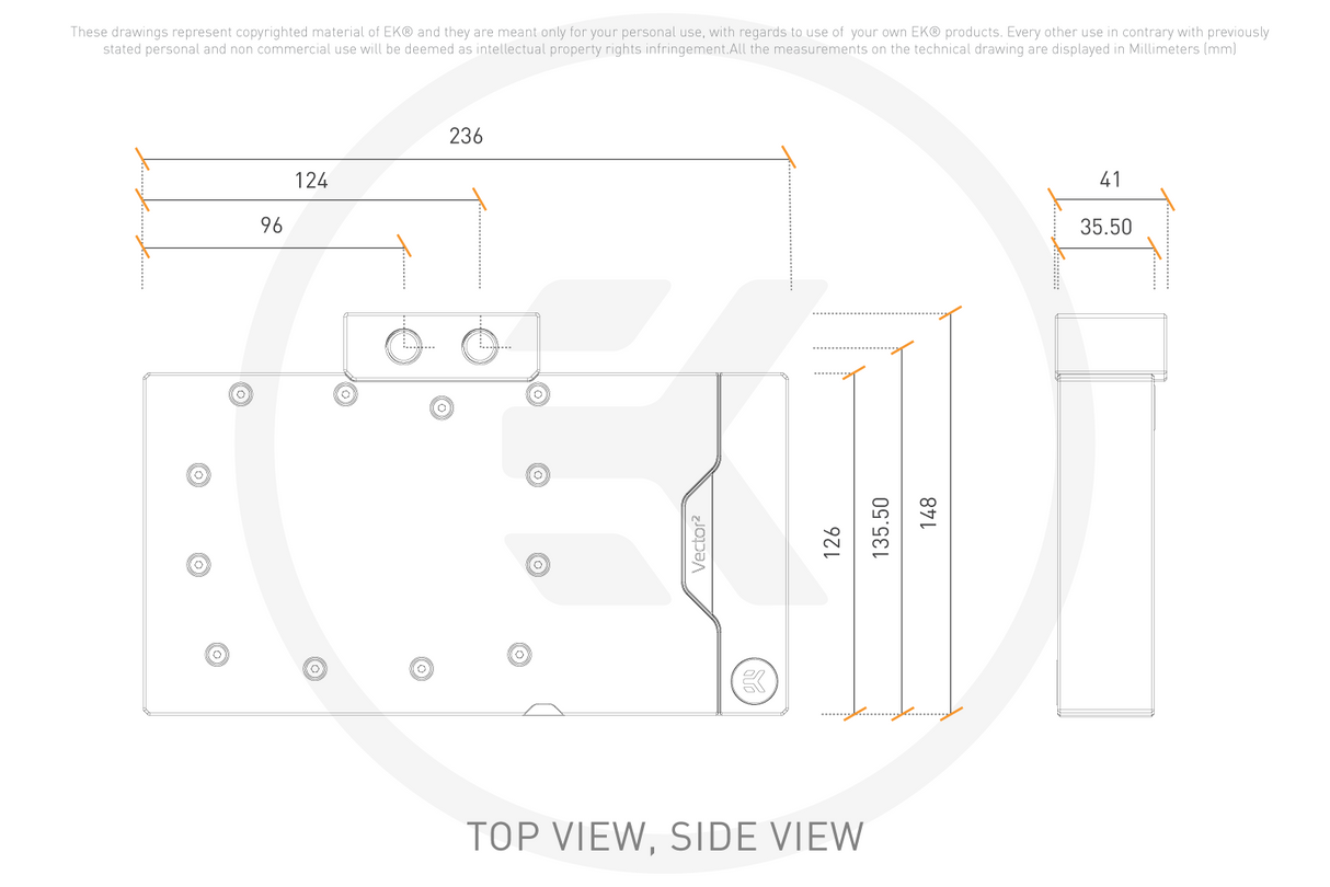 EK-Quantum Vector² FE RTX 4090 D-RGB ABP Set - Nickel + Plexi