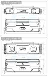 IceMan Cooler ICE-RDT Direct Touch RAM Water Block